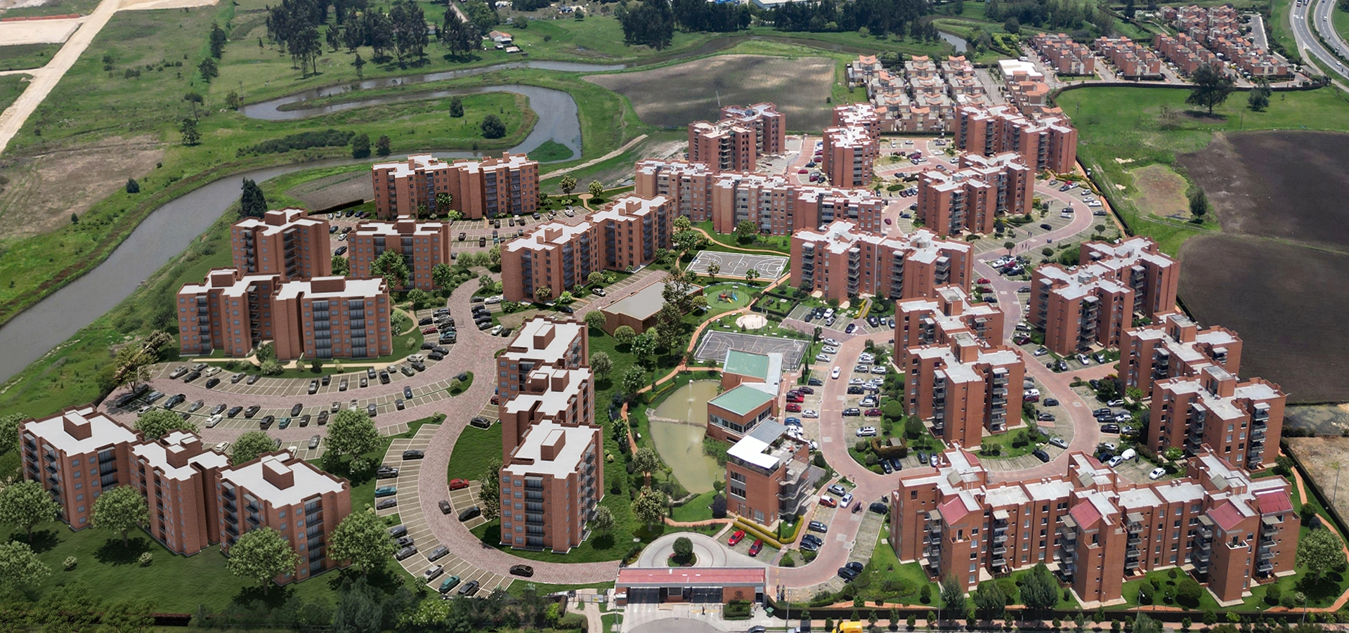Fachada interactiva Condominio Alhambra